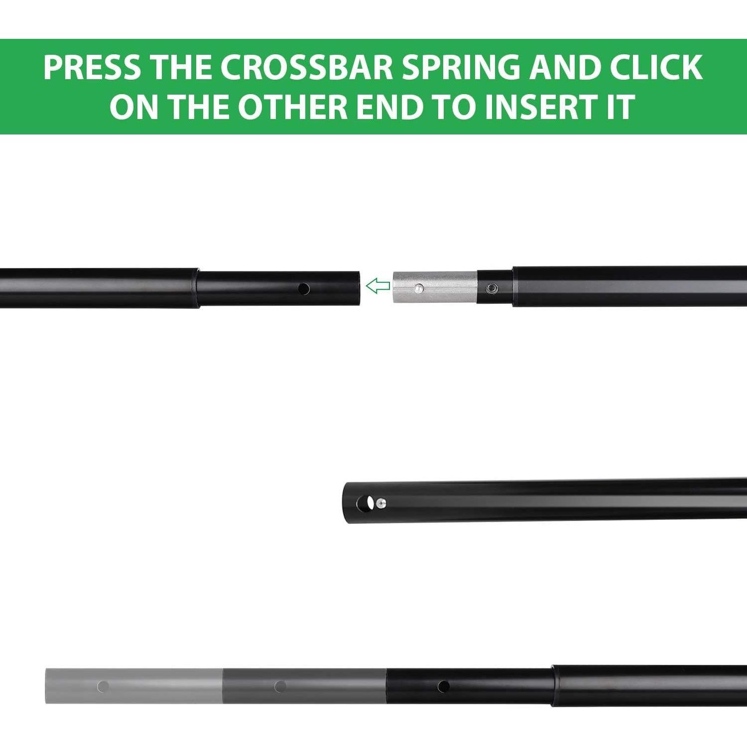 Soporte de Fondo Ajustable HPUSN 3.05m x 2.1m con Accesorios