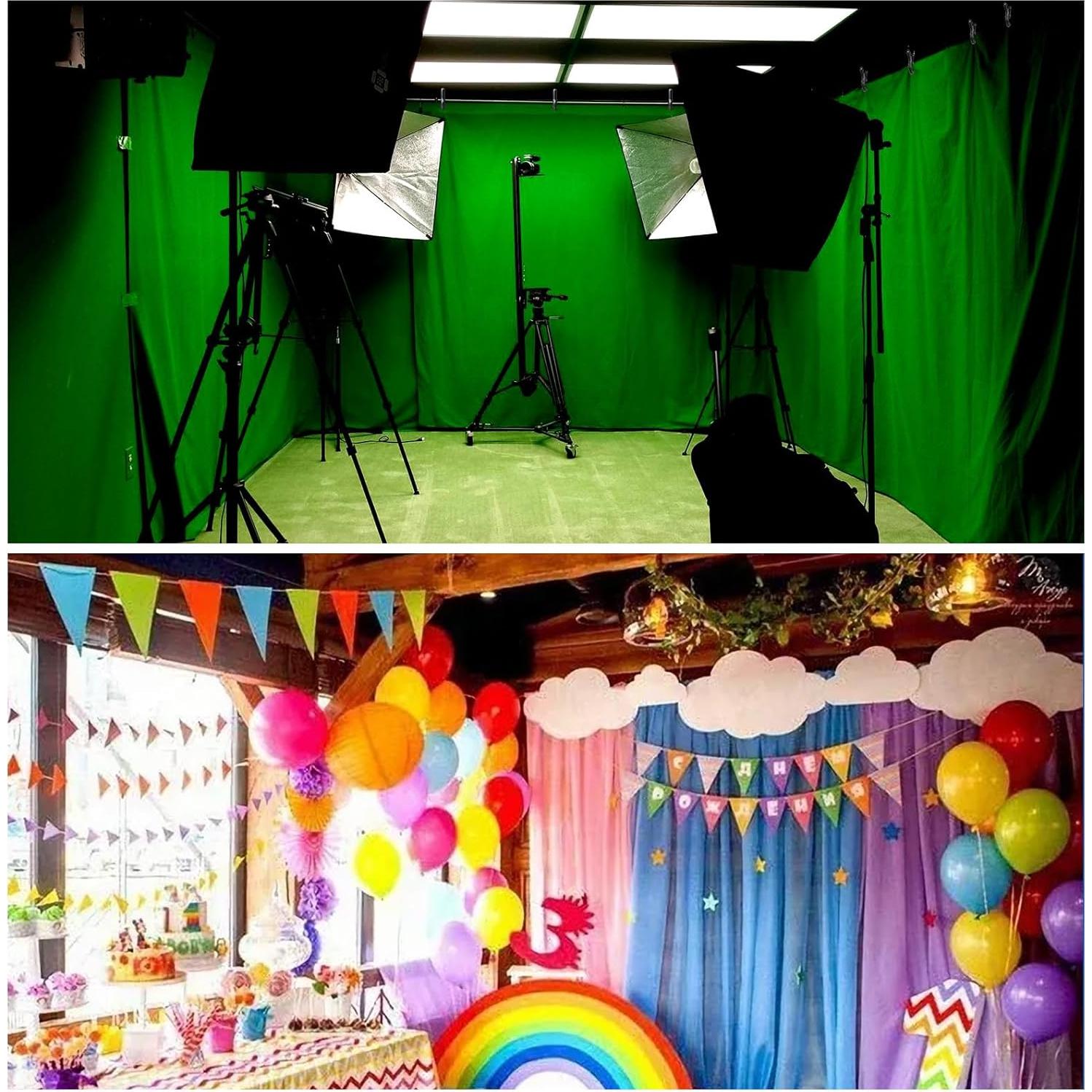 Soporte de Fondo SLOW DOLPHIN 9.14m x 3.05m con Accesorios