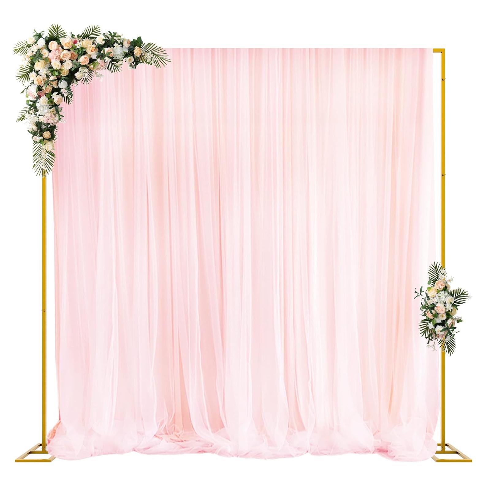 Soporte de Fondo Ajustable Fomcet 3.05x3.05m Dorado