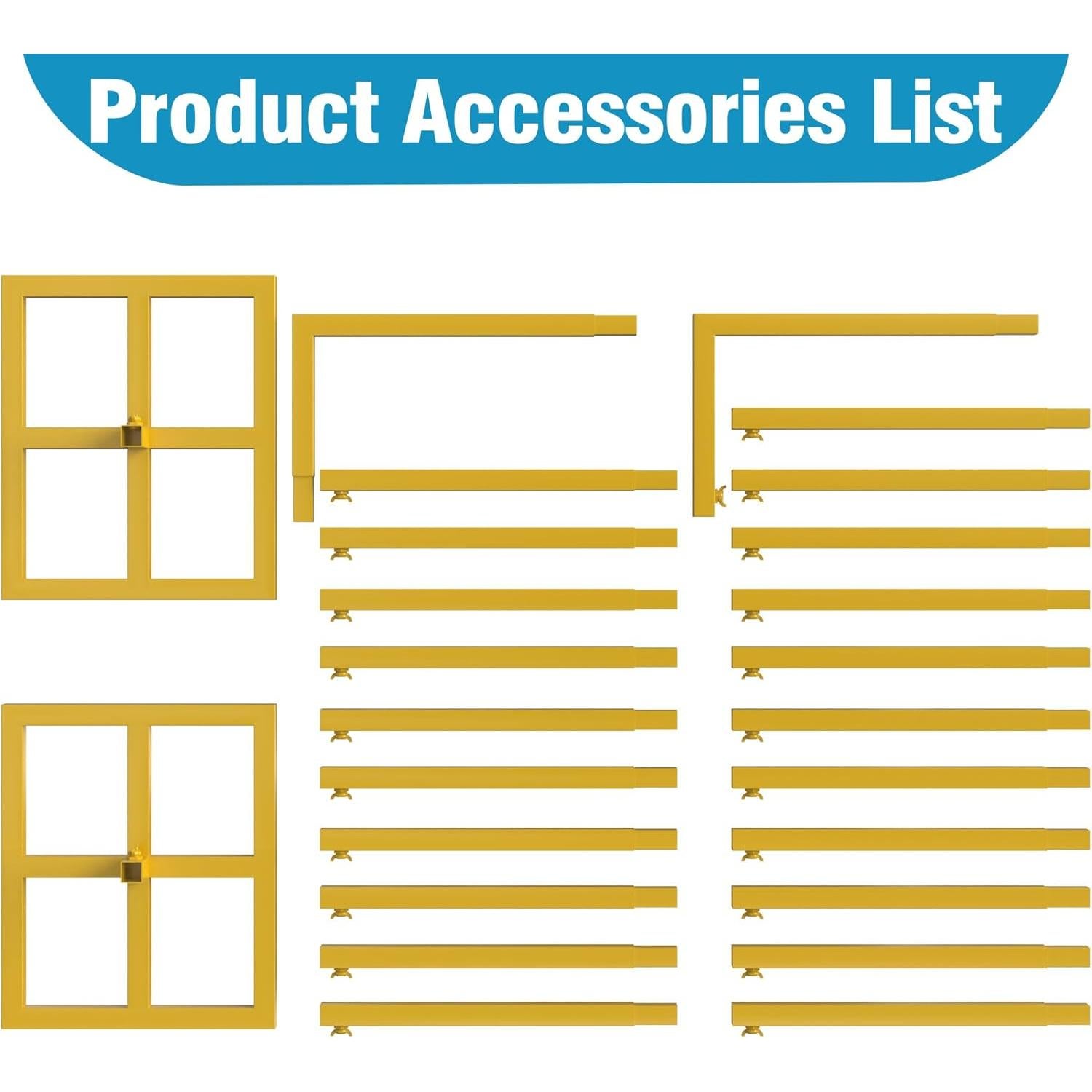 Soporte de Fondo Ajustable Fomcet 3.05x3.05m Dorado