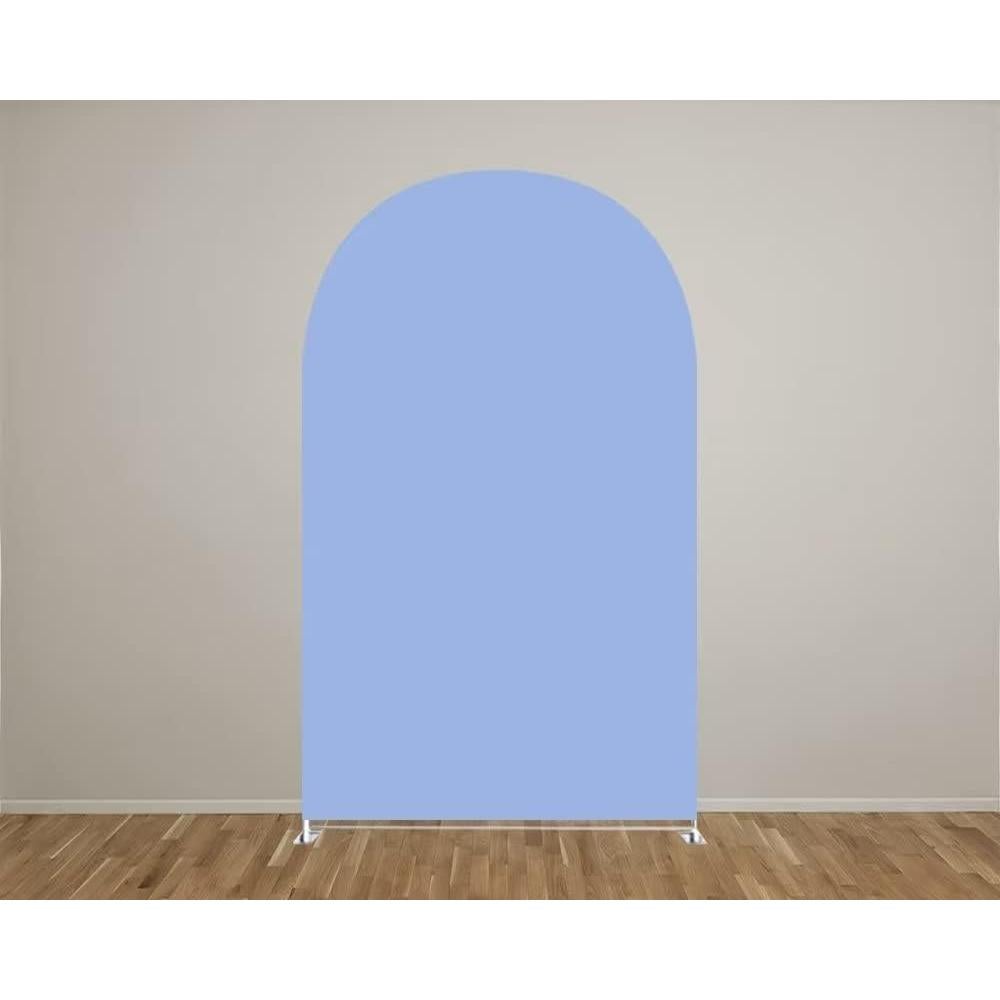 Cubierta de Fondo Arqueada Azul Claro Elástica 1.22x2.18m