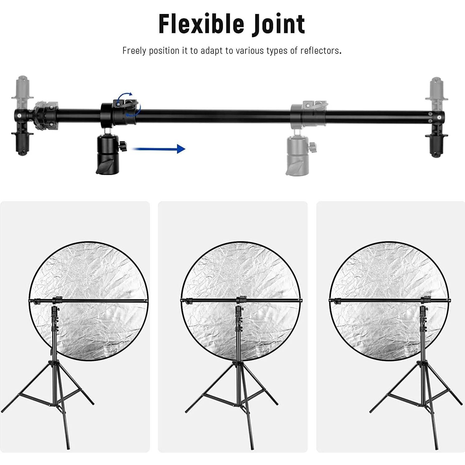 Brazo Soporte de Reflector NEEWER Telescópico 0.71m a 1.2m