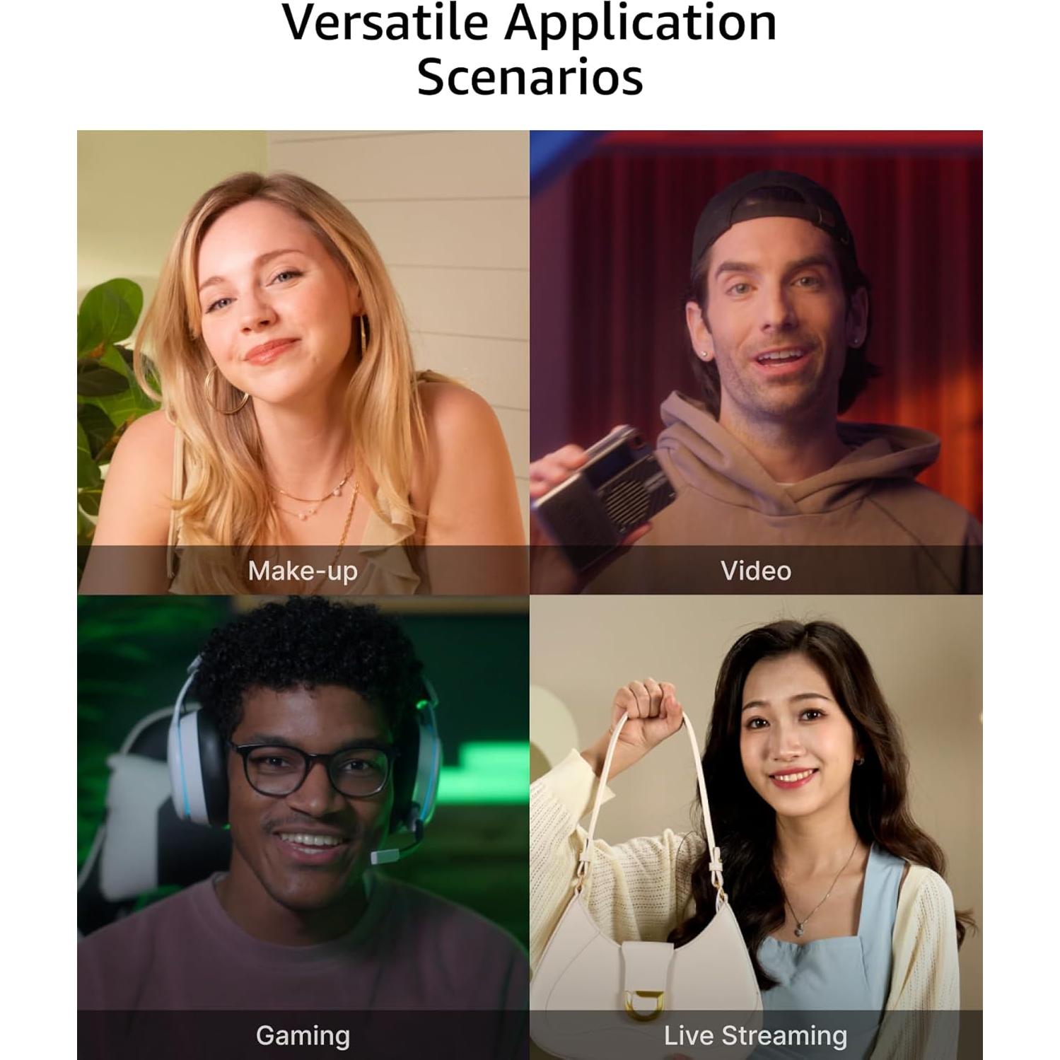 Panel LED amaran Verge 26W Bi-Color Ajustable CCT Carbón