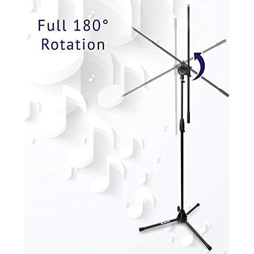 Soporte de Micrófono LyxPro TMS-1 Plegable 1.5kg Altura 98-168cm