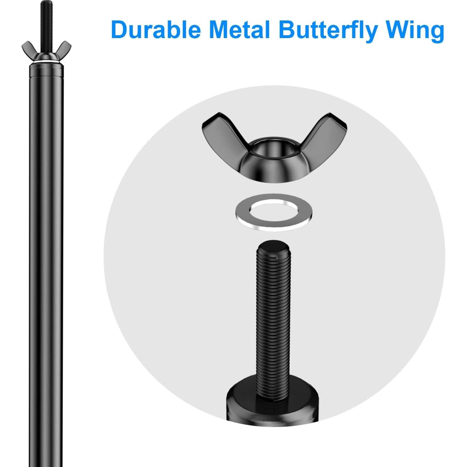 Soporte de Luz Profesional EMART 2.6m Ajustable 10kg
