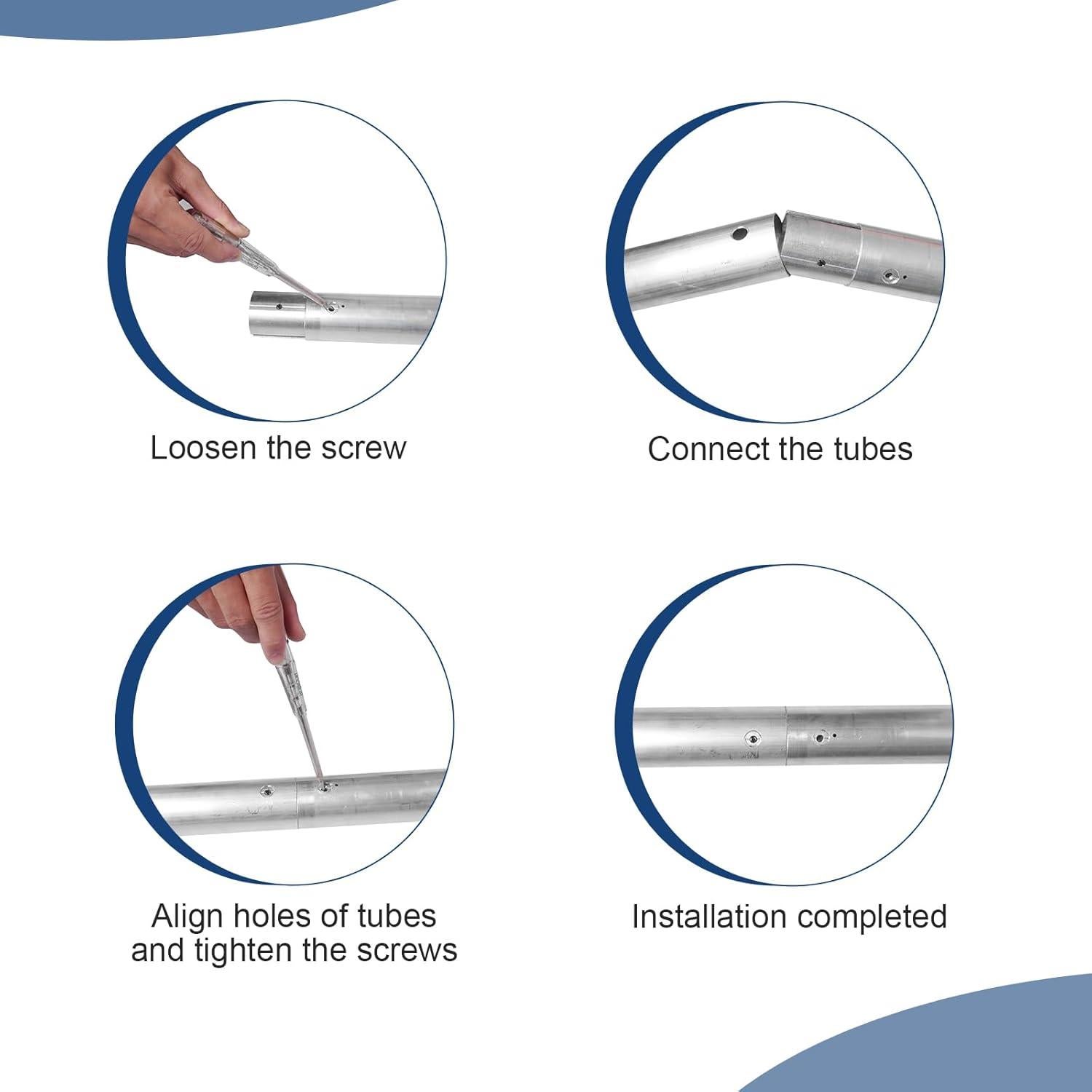 Barra Transversal Fotoconic 3m Metal para Fondos de Estudio