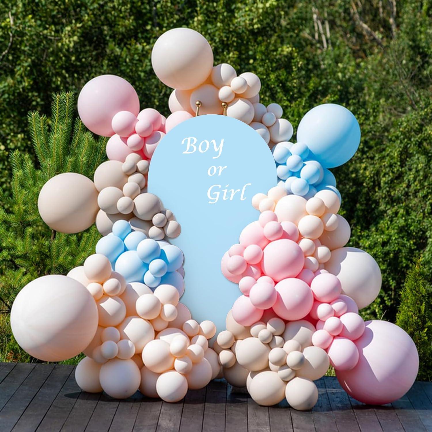 Cubierta de Arco de Boda Babenest 2.18m Azul Bebé Spandex