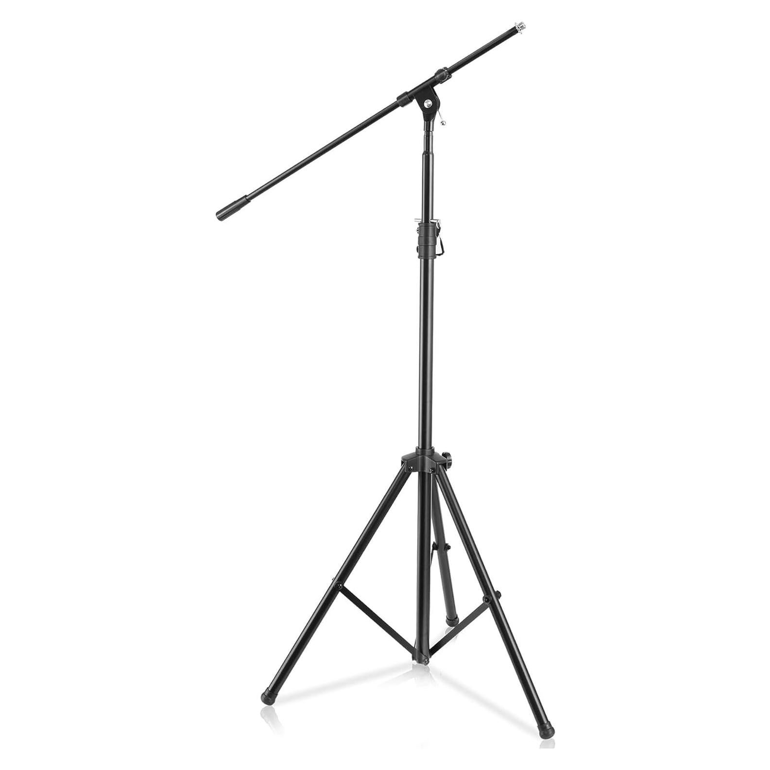 Soporte de Micrófono Pyle PMKS56 Ajustable 130-200 cm con Brazo Telescópico