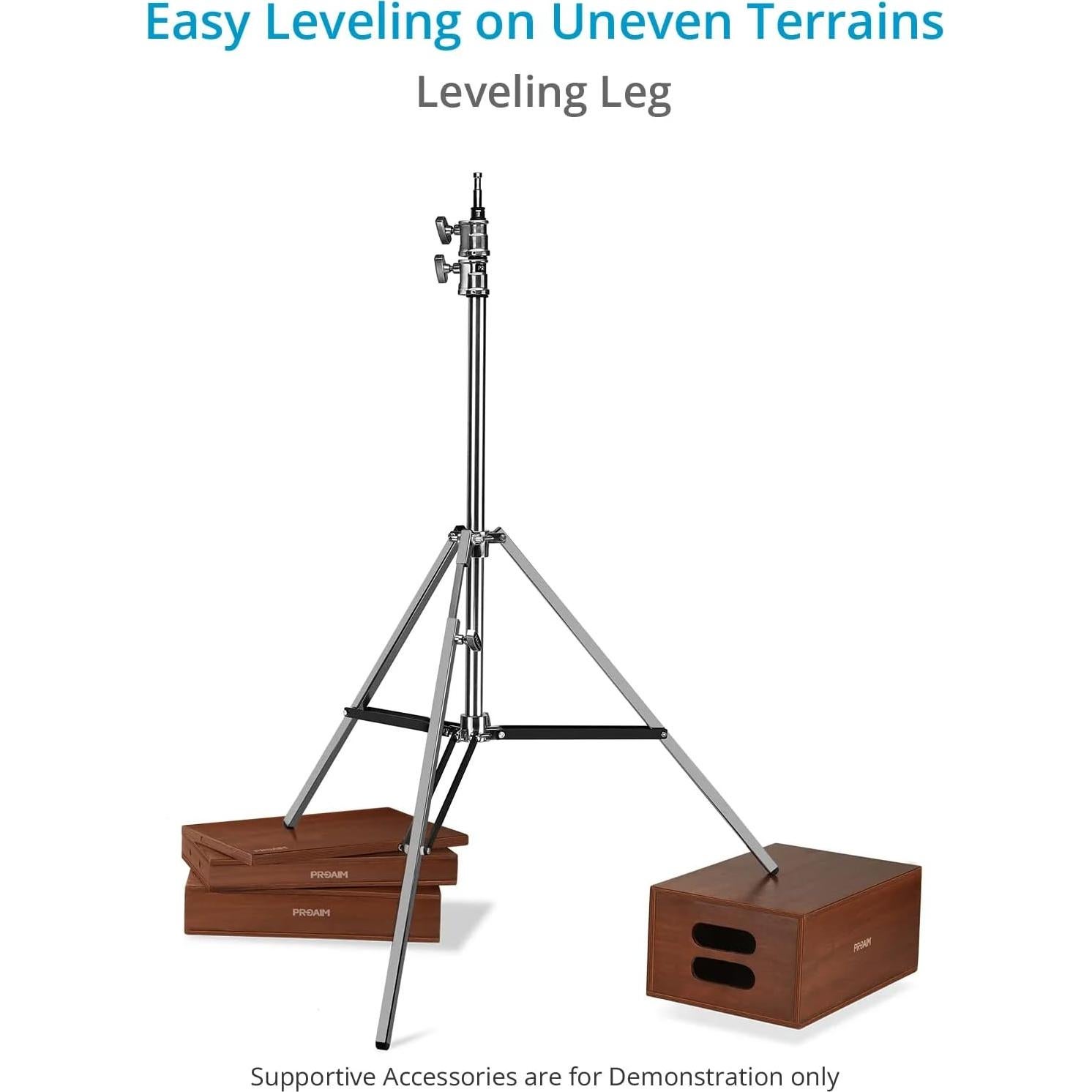 Soporte Doble Elevador PROAIM TP-NJB-02 para Fotografía 260cm