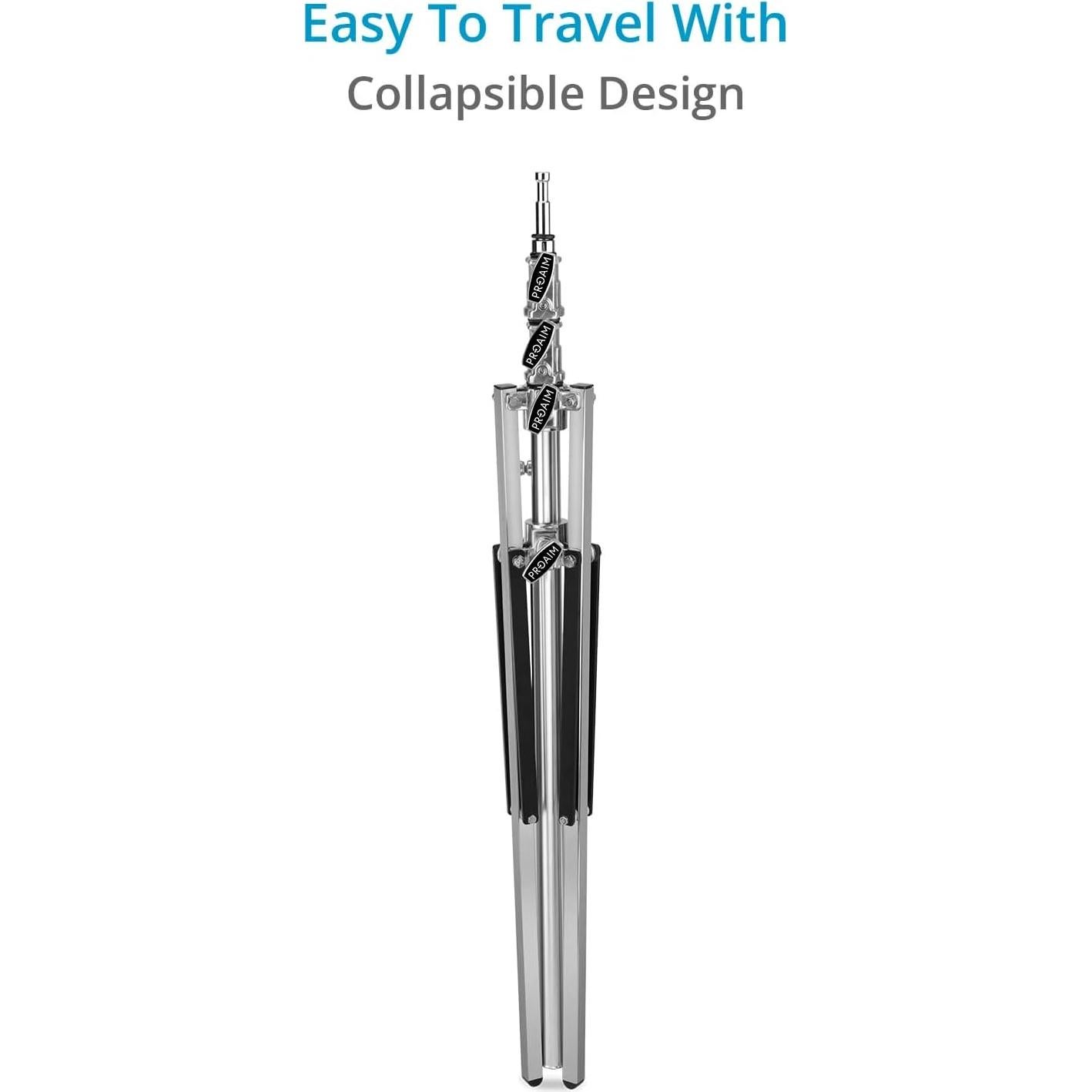 Soporte Doble Elevador PROAIM TP-NJB-02 para Fotografía 260cm