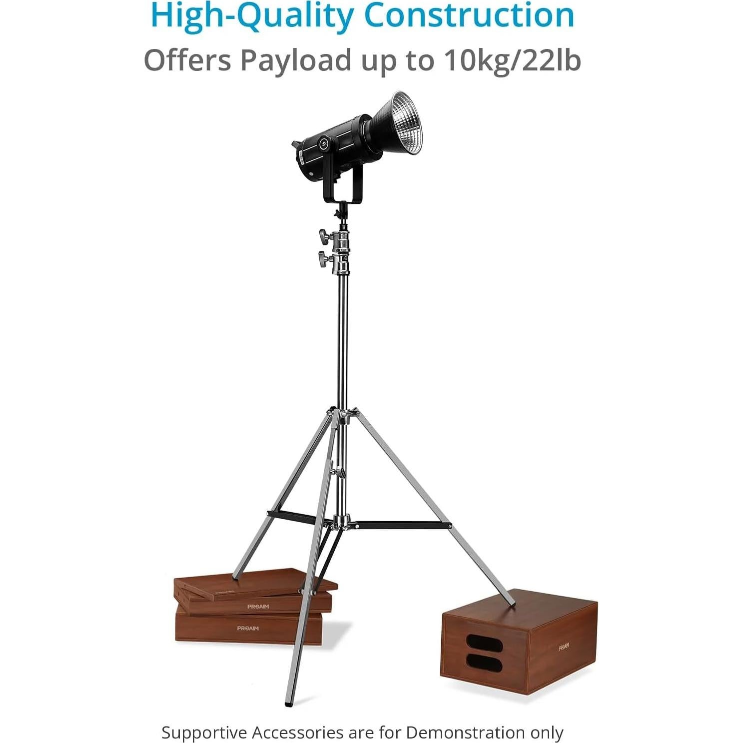 Soporte Doble Elevador PROAIM TP-NJB-02 para Fotografía 260cm