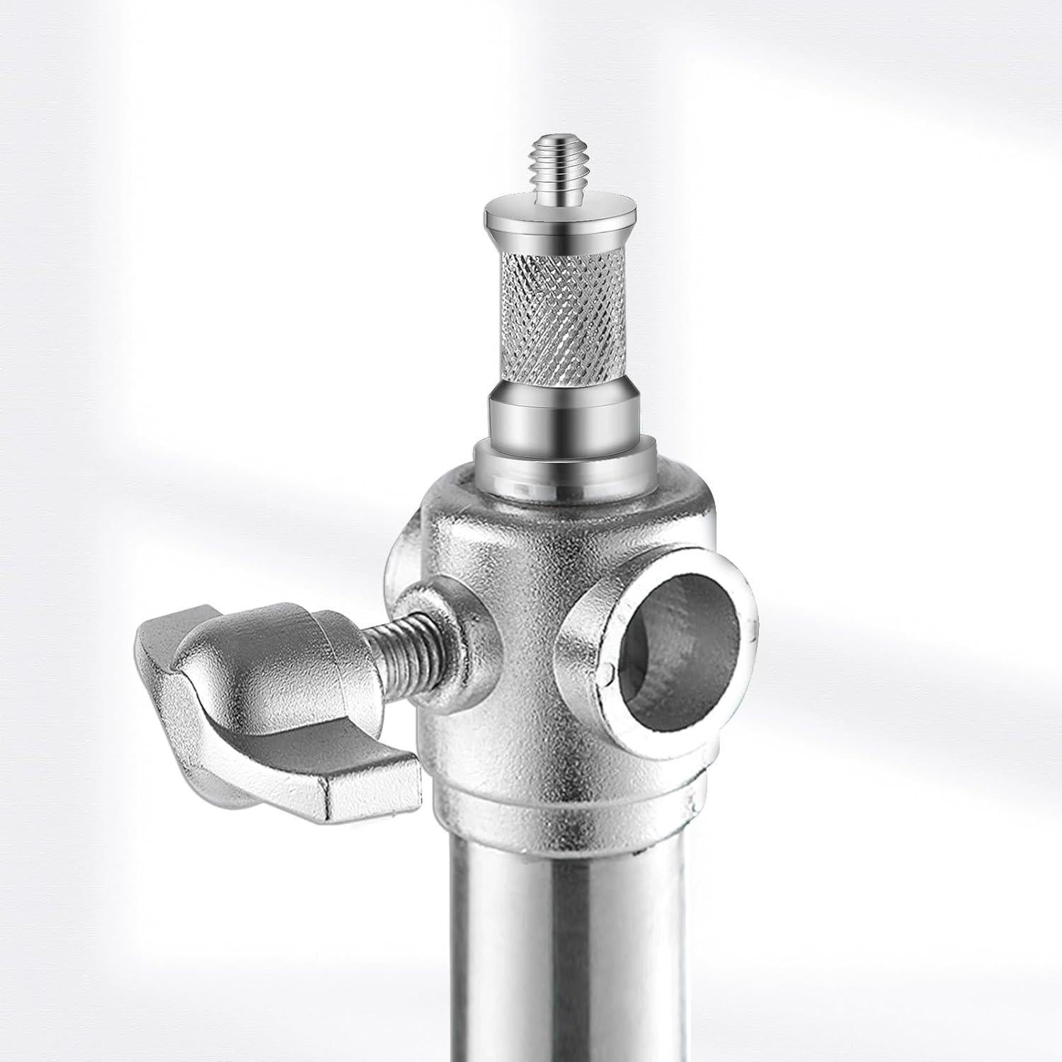 Adaptador de Tornillo Macho 1/4 a 3/8 WELLMAKING Metal