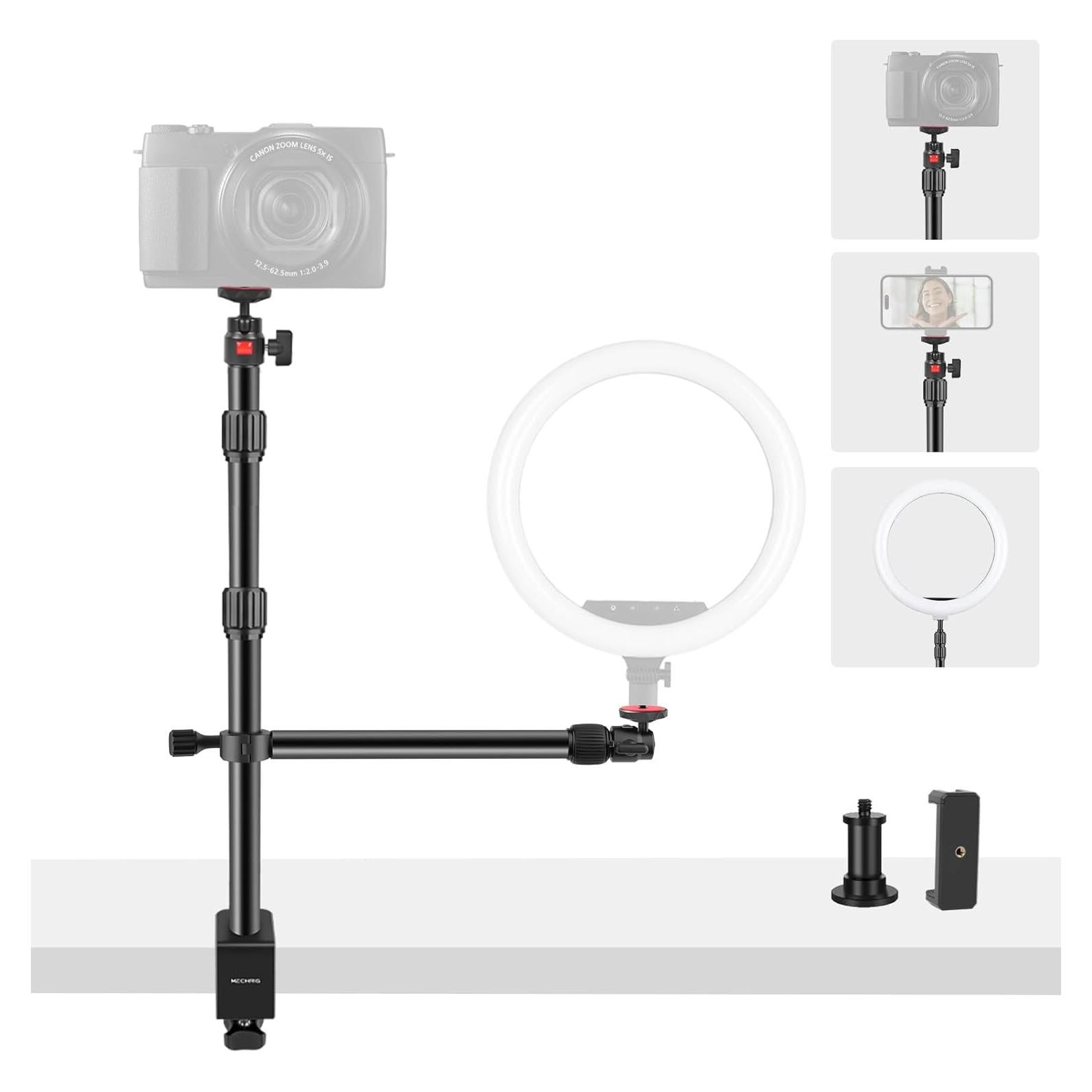 Soporte de Escritorio para Cámara Mechrig 811003 con Brazo Ajustable