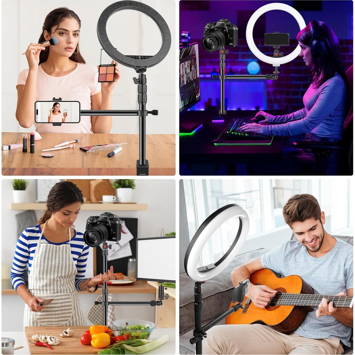 Soporte de Escritorio para Cámara Mechrig 811003 con Brazo Ajustable