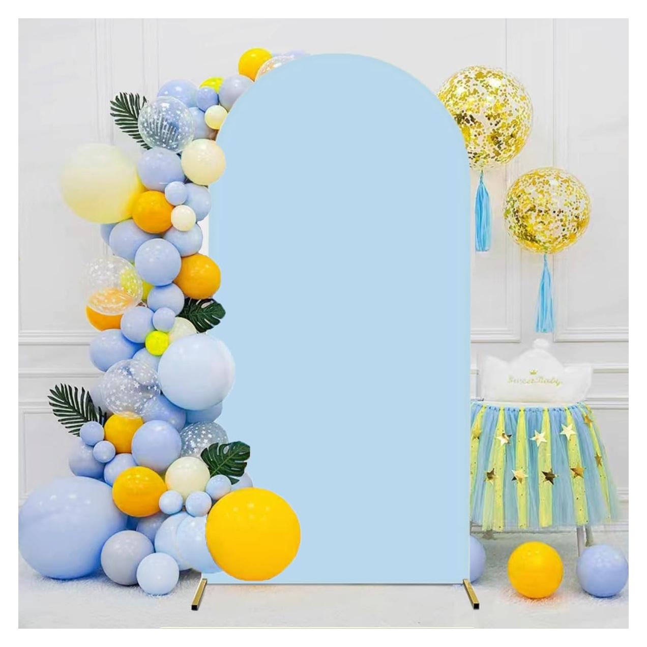 Cubierta de Arco Albassa Spandex Doble Cara 1.83m Azul Polvoriento