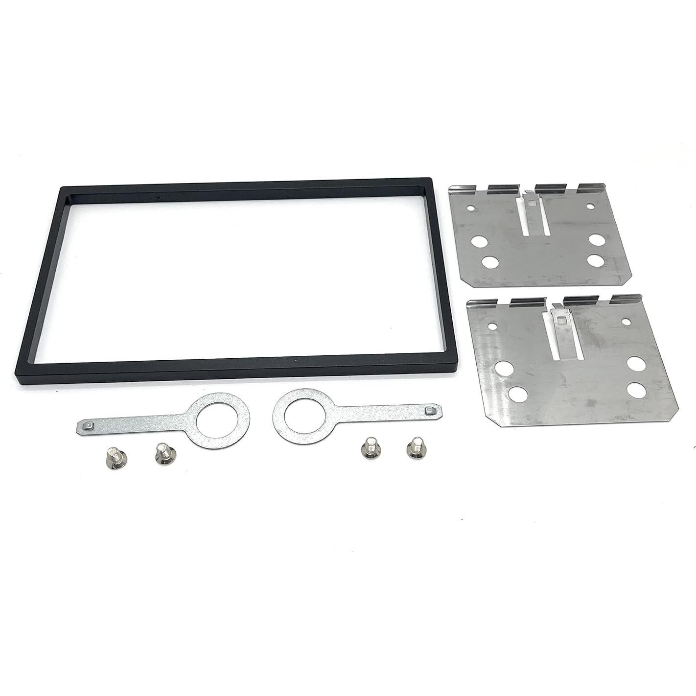 Jaula Universal Doble DIN Sound-Way con Marco de Metal