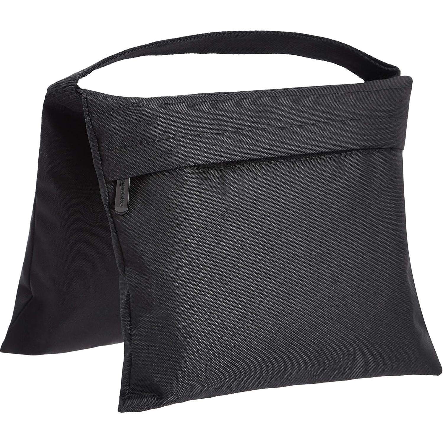 Bolsa de Arena Vacía Amazon Basics para Soportes de Luz - Paquete de 4