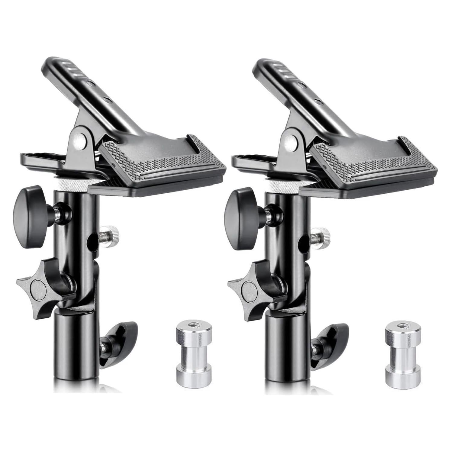 Soporte de Abrazadera de Metal KAGYOKU 2 Pcs para Reflectores