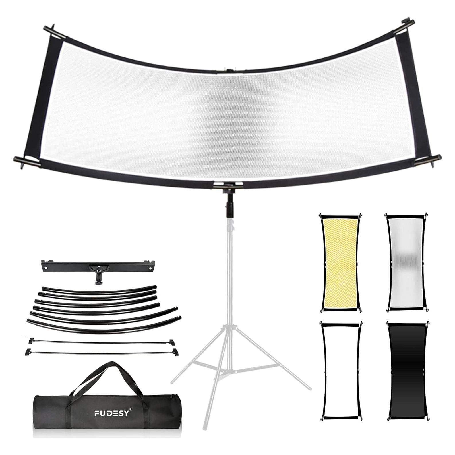 Reflector Clamshell FUDESY 170x61cm 4 Colores con Bolsa