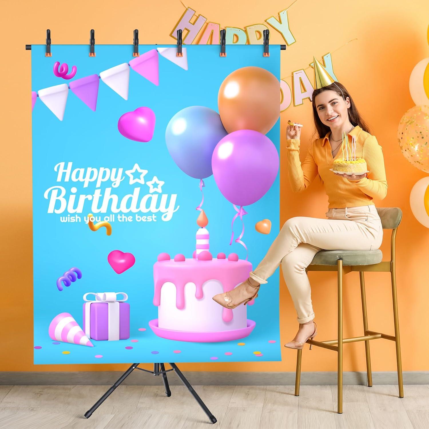 Soporte de fondo ajustable Forlogic 2.55kg 8x1.6m para fotografía