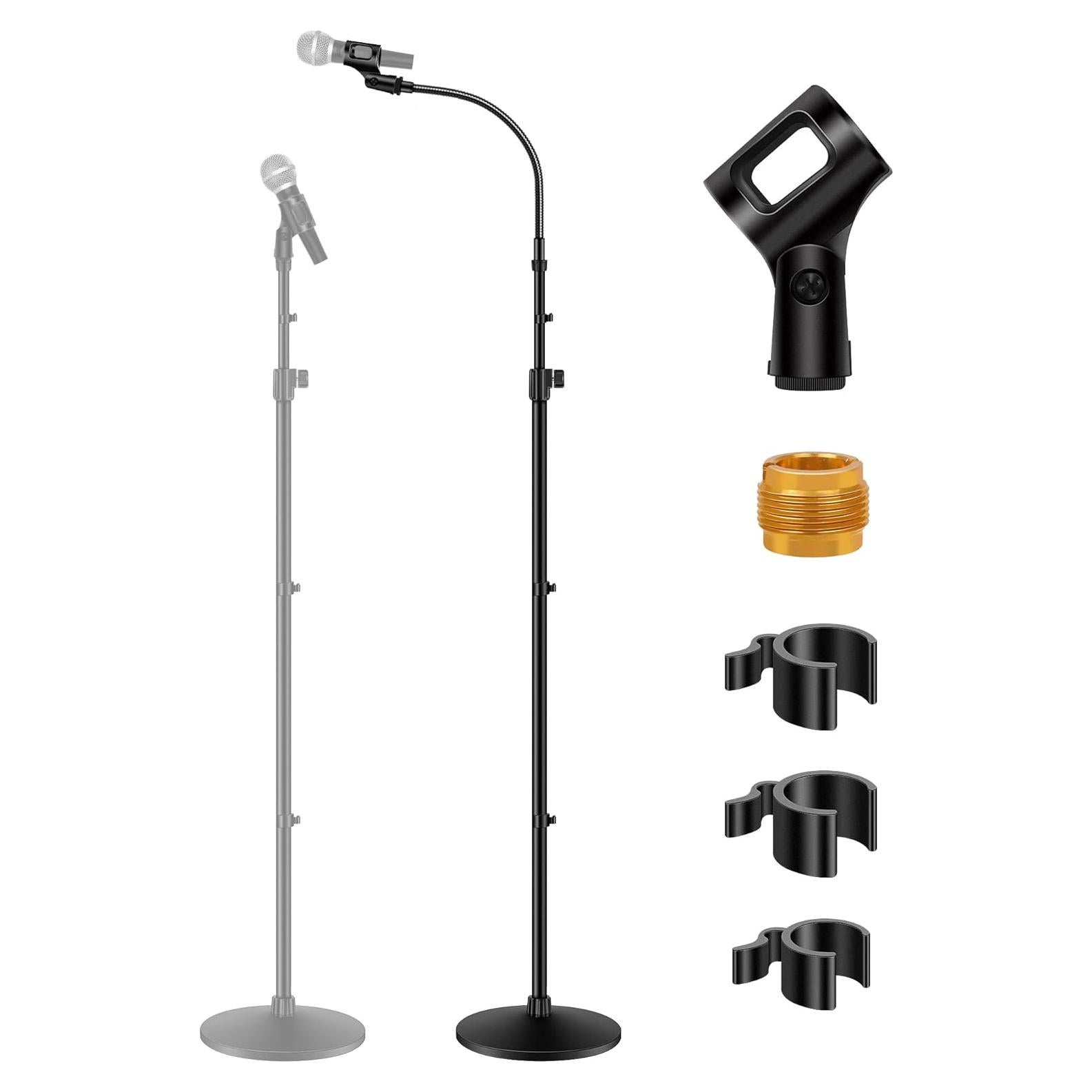 Soporte de Micrófono InnoGear Ajustable 81-178 cm con Base Ponderada