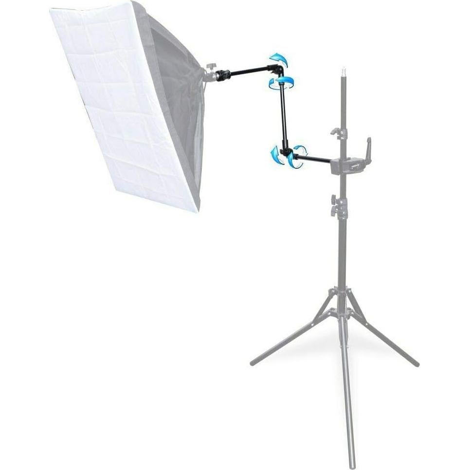Brazo Articulado Ajustable Fotoconic 3 Secciones 360° Aluminio