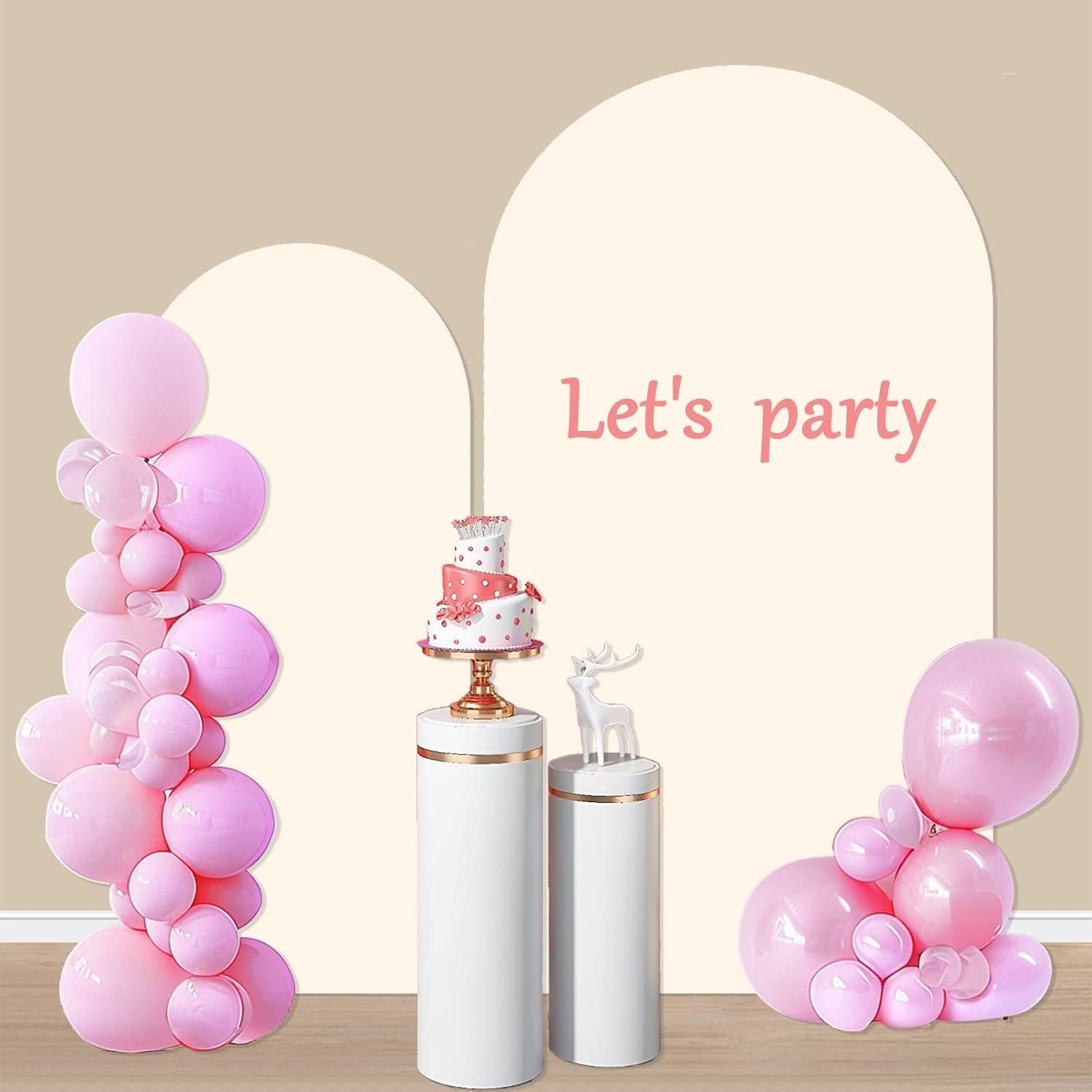 Juego de 2 Cubiertas de Arco Beige JCJ 2.2m y 1.8m con Cremallera