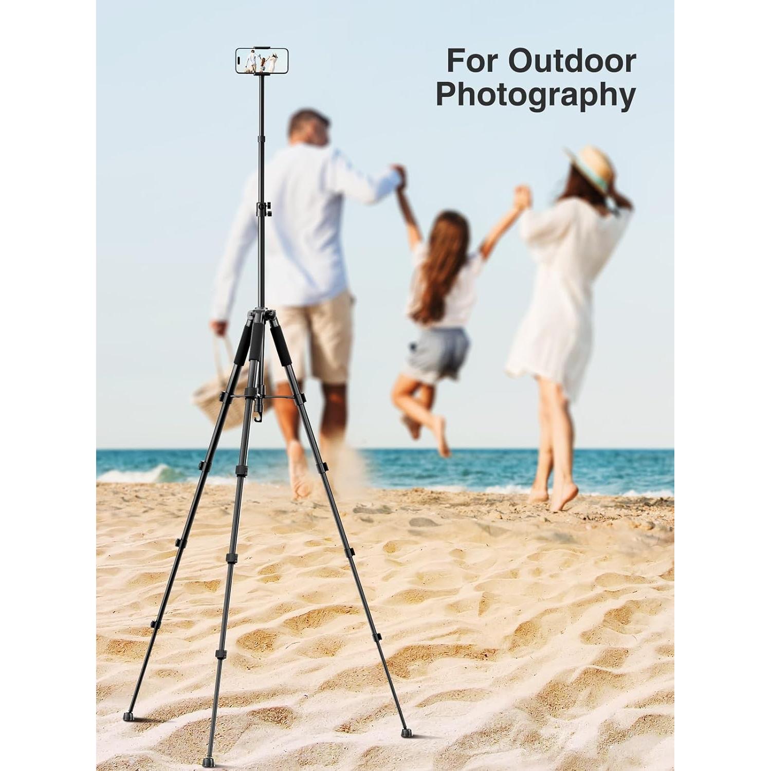 Trípode para Teléfono Elitehood PT-10 59" Ajustable 360°