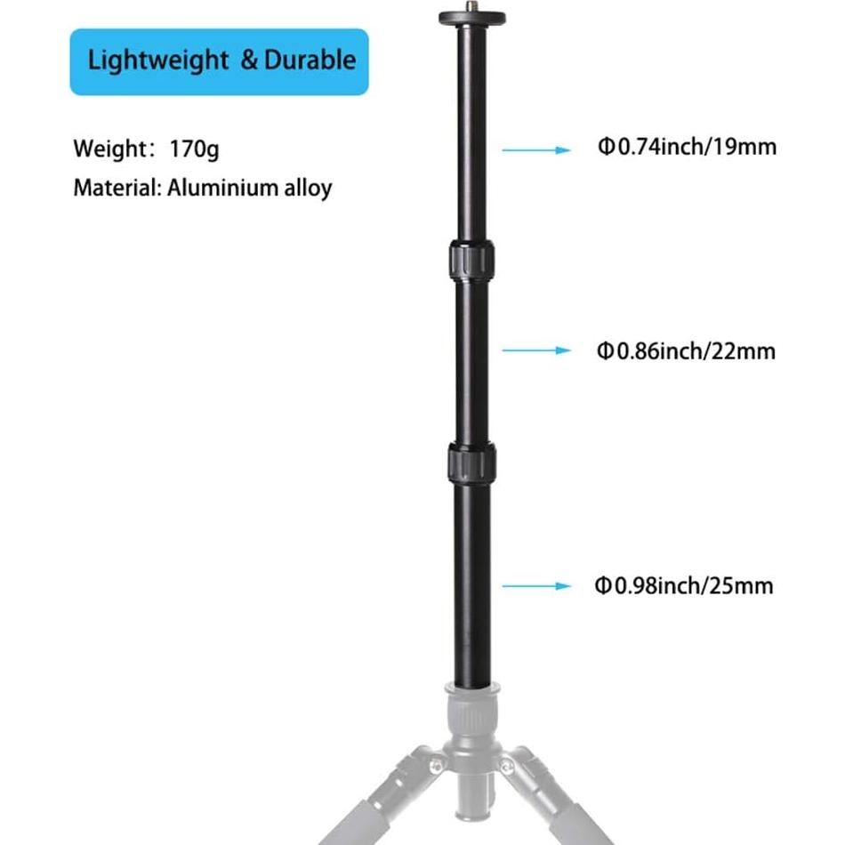 Extensión de Columna Central de Trípode Bcolor 21.5-46.5 cm
