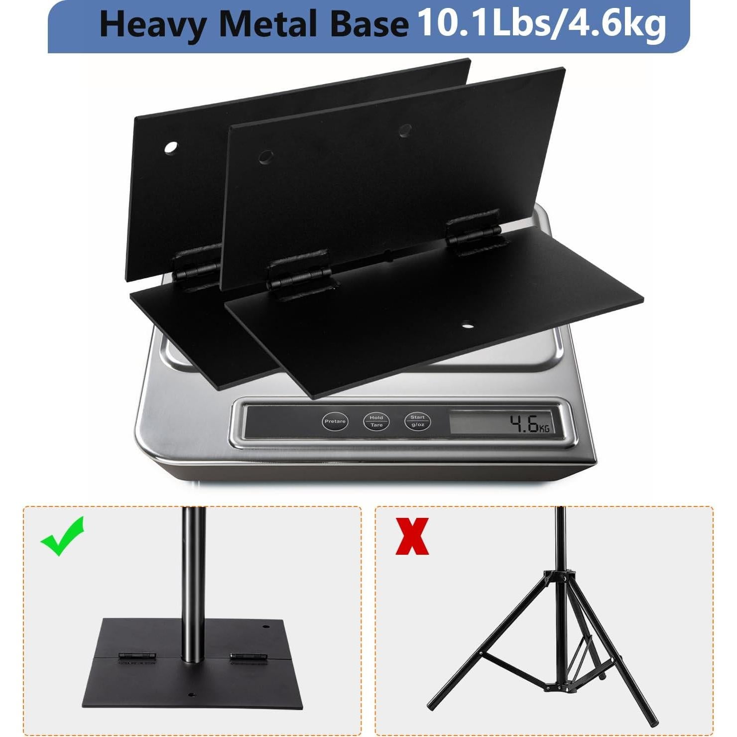 Kit de Soporte para Fondo de Fotografía SLOW DOLPHIN 3.05m x 1.98m