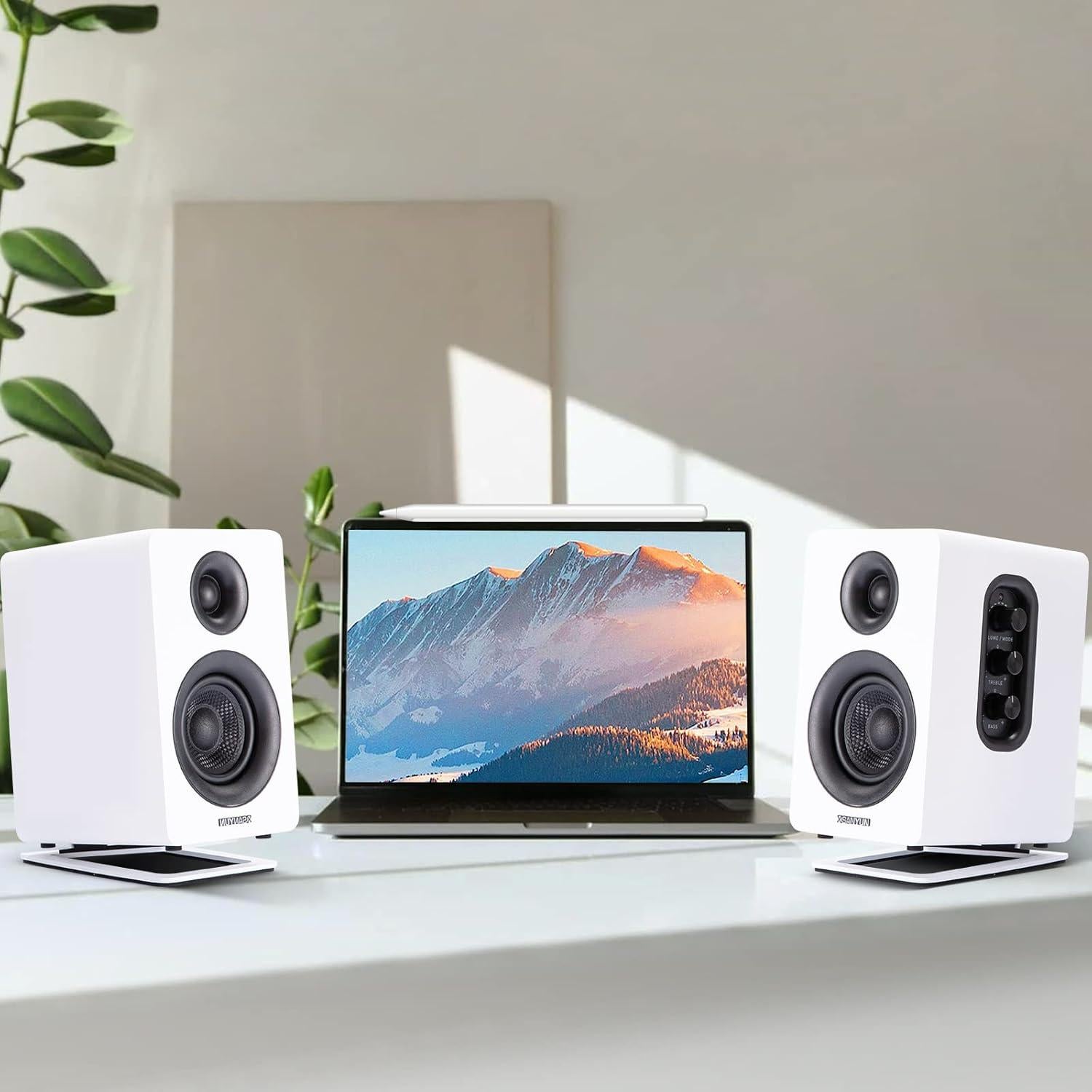 Soportes de Escritorio Sanyun SW601 para Altavoces 2''-3''