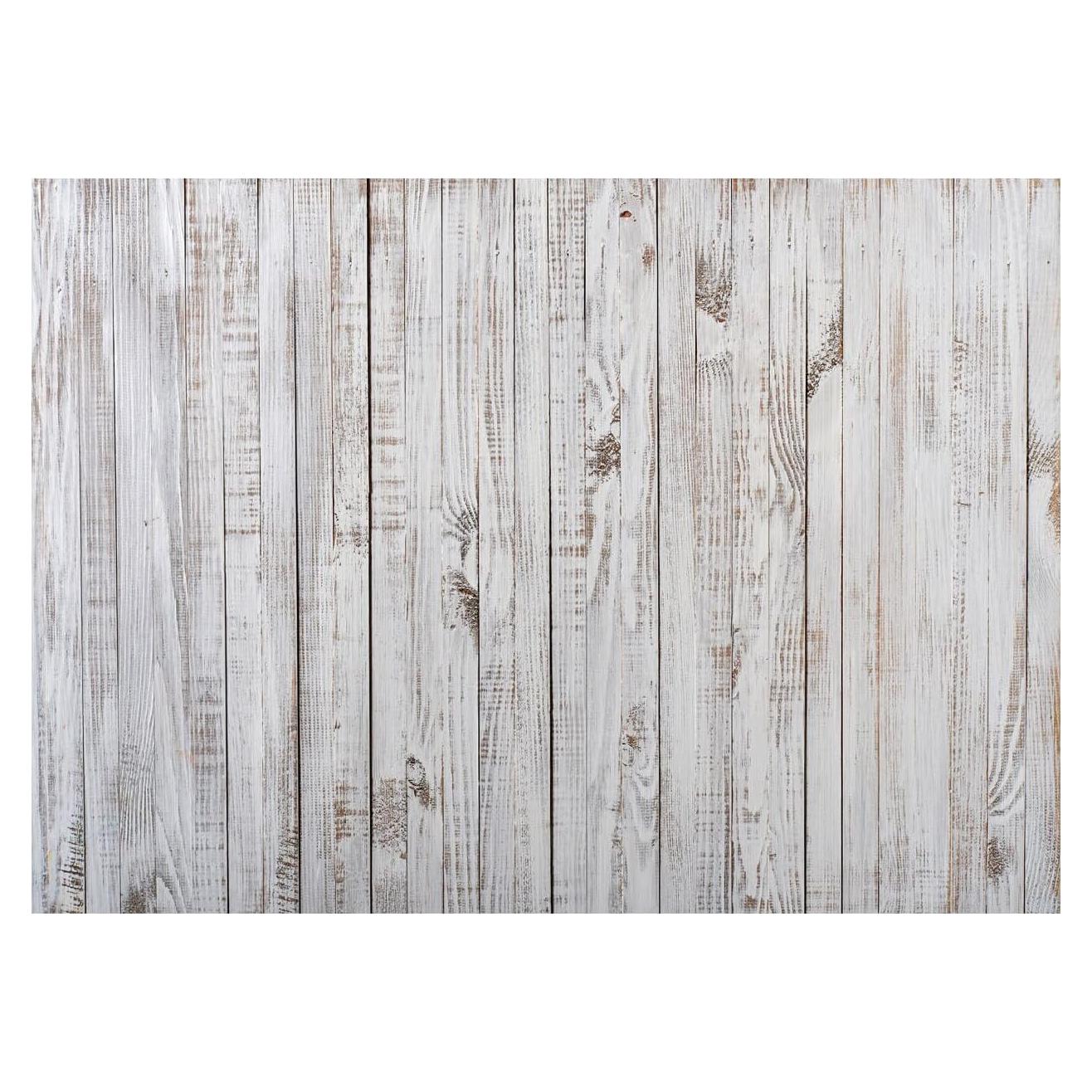 Fondo de Fotografía WOLADA 210x150cm Madera Vintage Blanco
