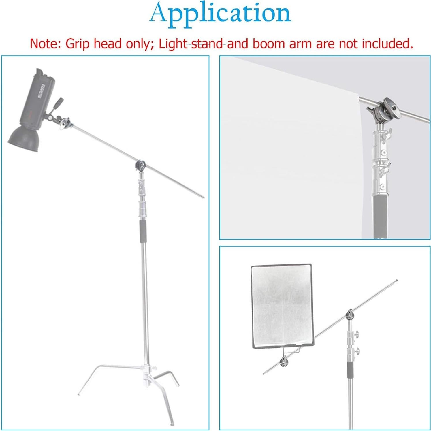 Adaptador de Soporte de Luz Giratorio Selens 2 Piezas 6.35 cm