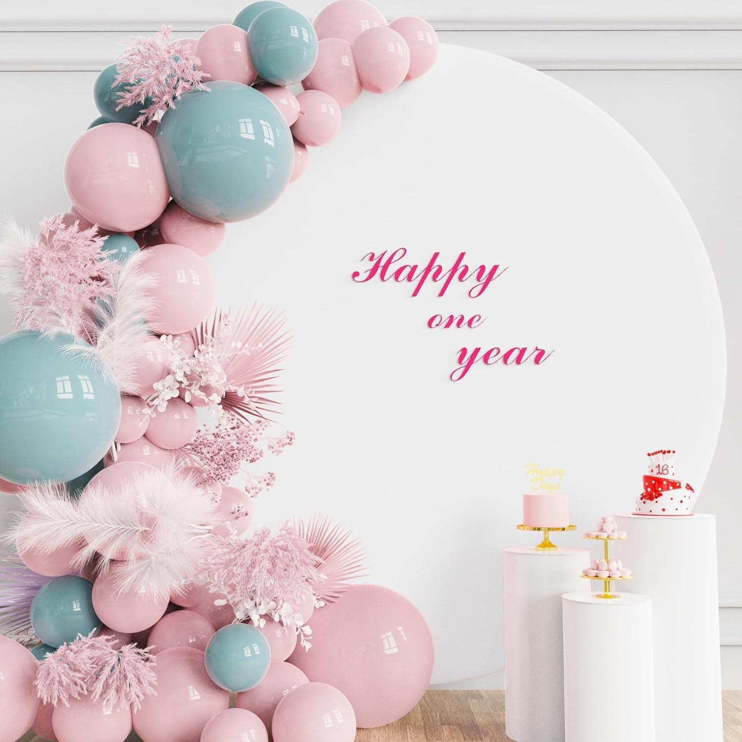 Cubierta de Arco Redondo Wokceer 2.2m Blanca de Poliéster