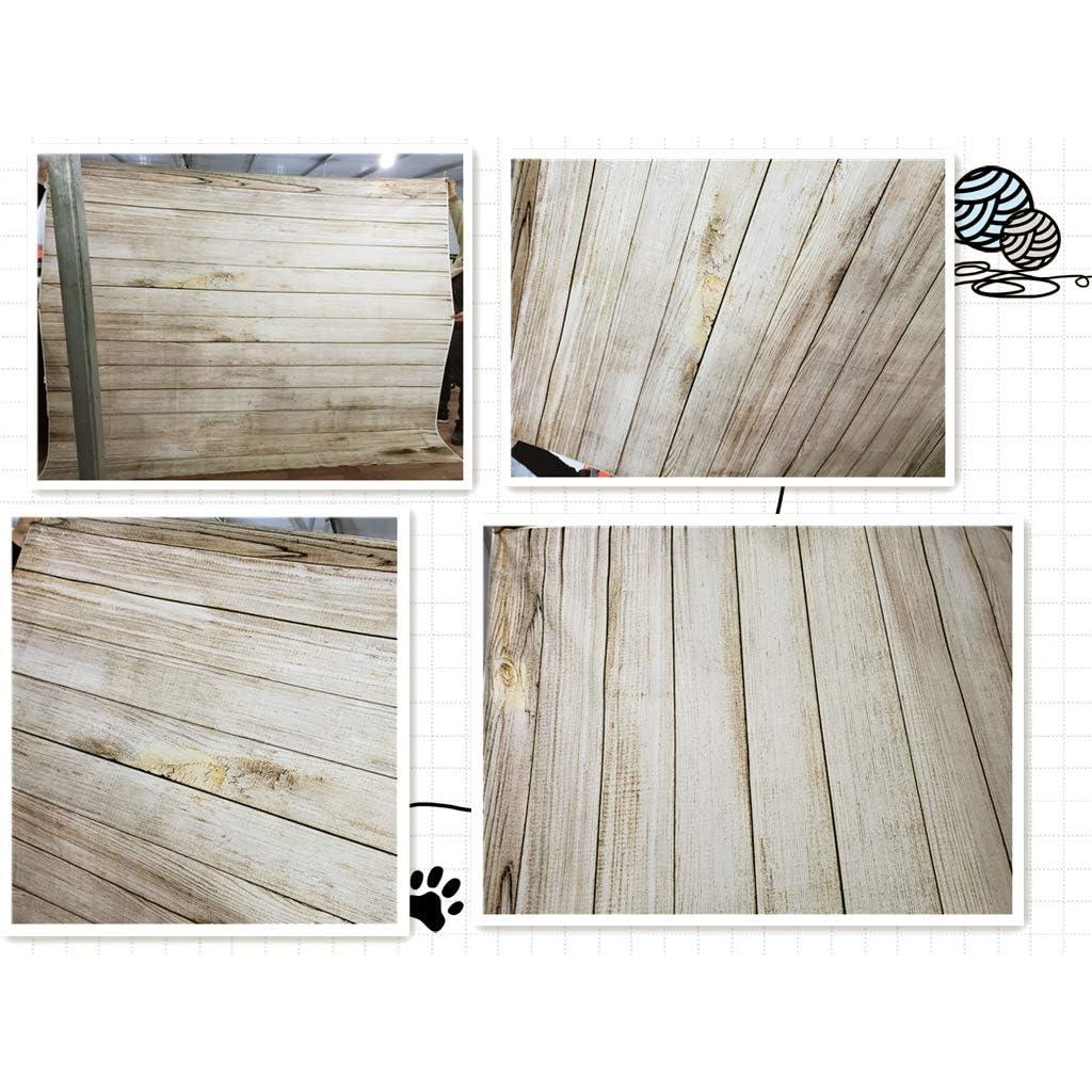 Fondo de Fotografía Laeacco 3x2.5m Madera Rústica Vintage