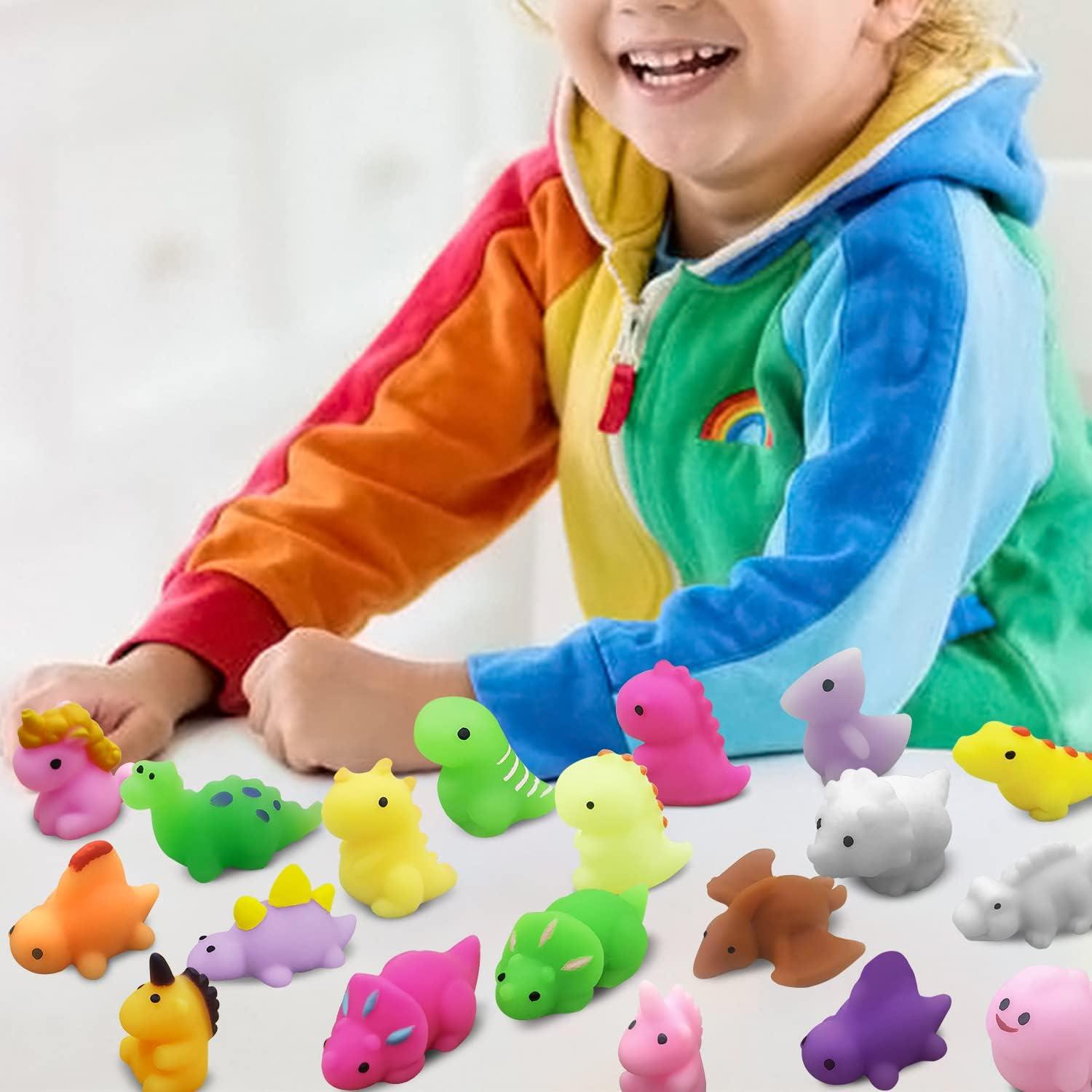 30 Juguetes Mochi Squishy Dinosaurios Antiestrés Aviski