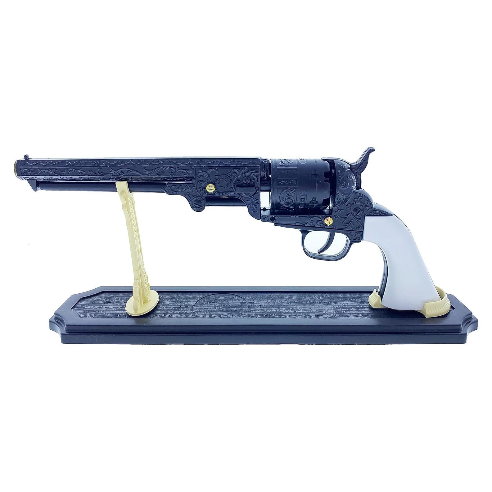 US Decorative Western Style Navy Revolver for Displays Costumes and Props. This is Not A Weapon
