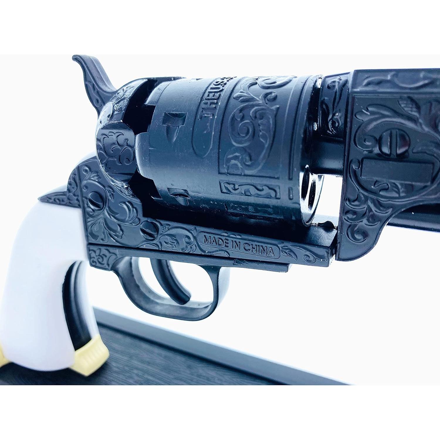 US Decorative Western Style Navy Revolver for Displays Costumes and Props. This is Not A Weapon