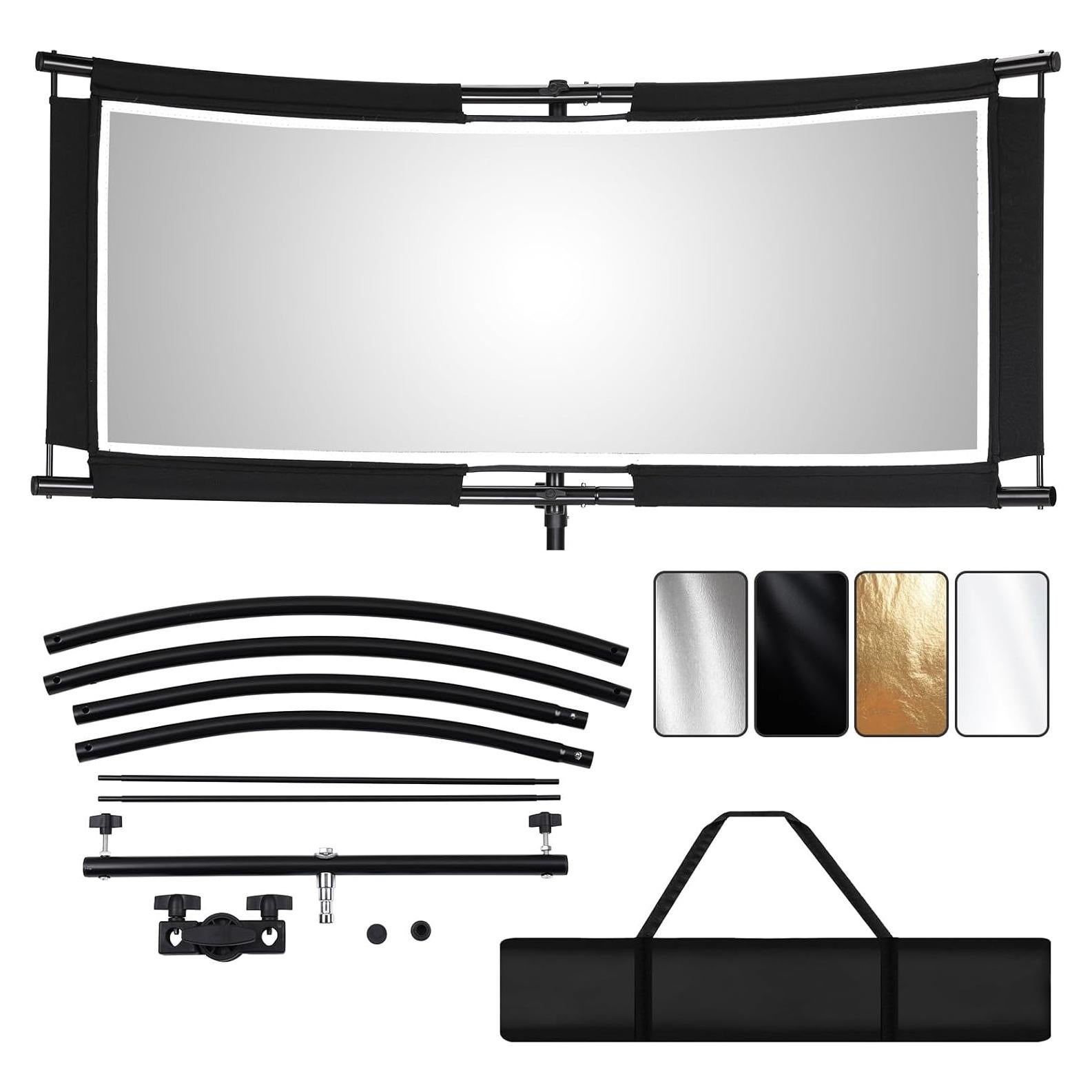 Reflector Clamshell Selens 4 en 1 con Funda 1.63 kg