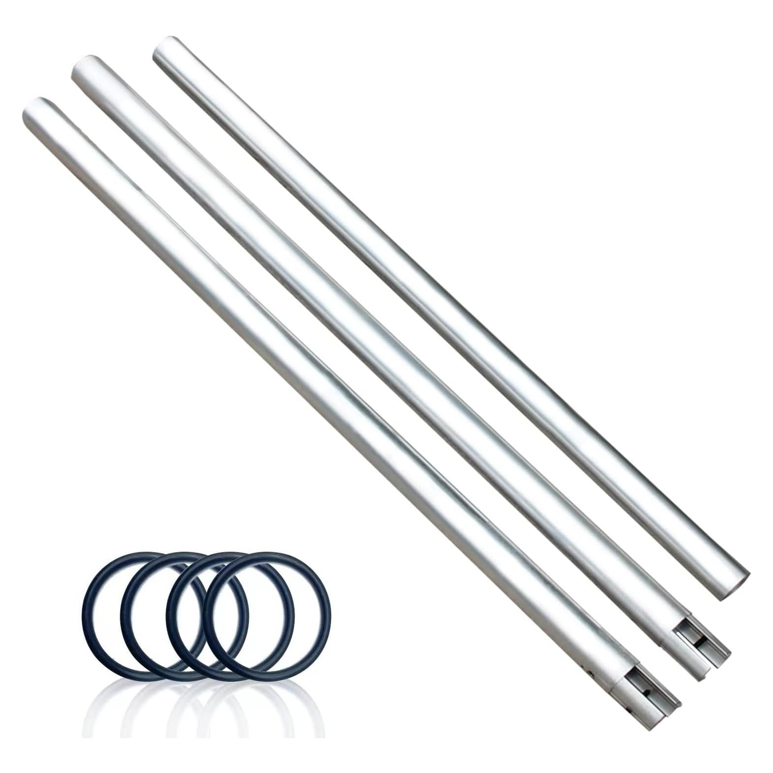 Tubo de Metal Inoxidable 3m para Soporte de Fondo de Estudio