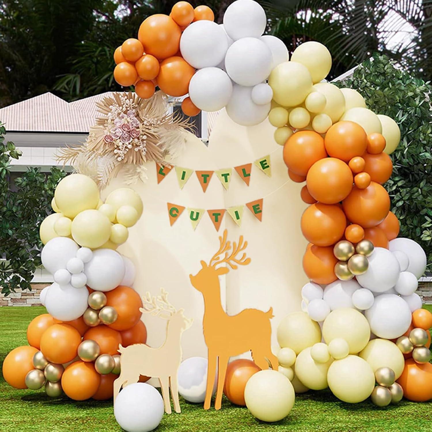 Juego de 3 Fundas de Fondo de Arco Beige Sin Arrugas 6FT 5FT 4FT