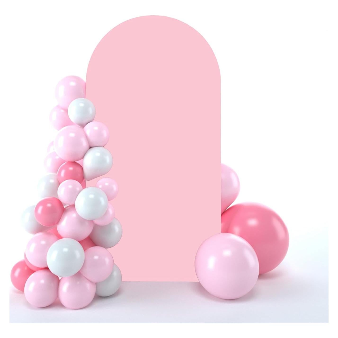 Cubierta de Arco de Boda Bricia 2.19m Rosa Estirable