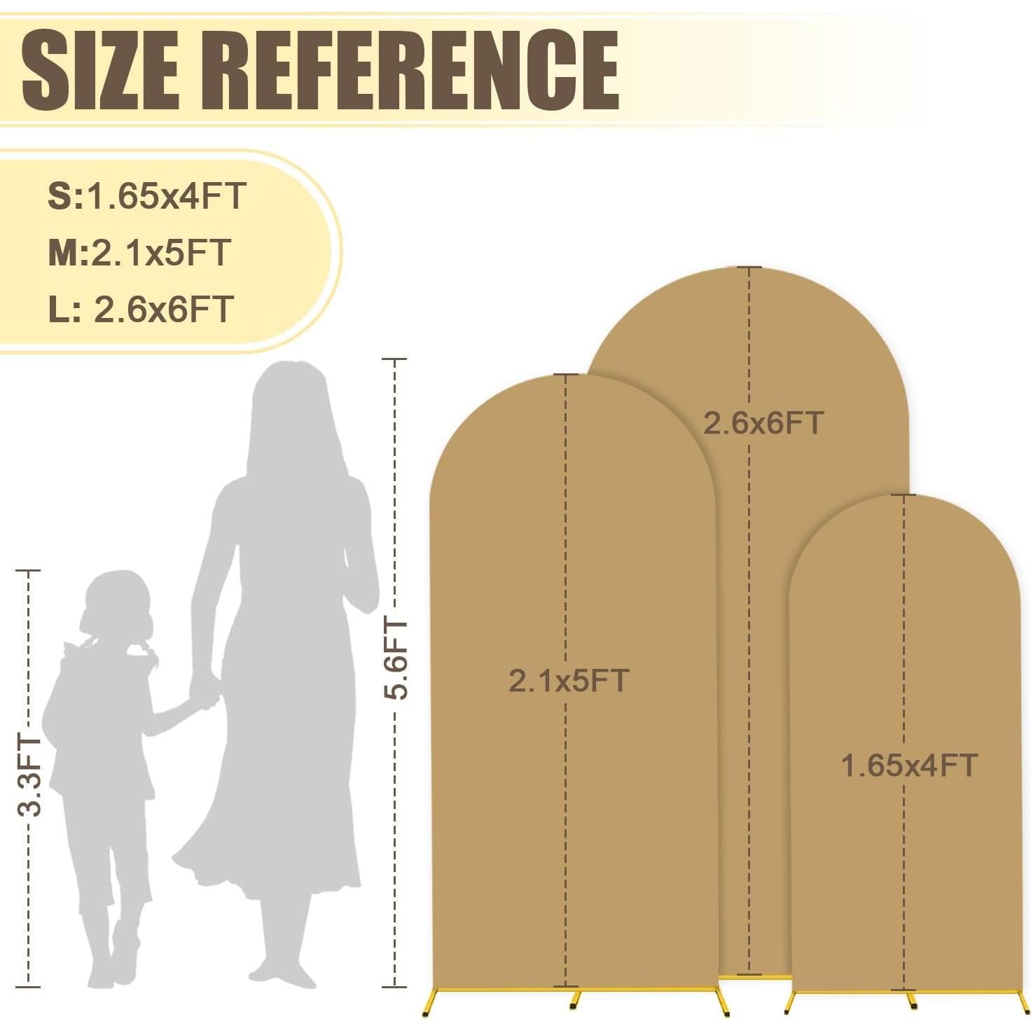 Soporte de Arco de Metal MODFUNS con Cubierta Caqui 4-6ft