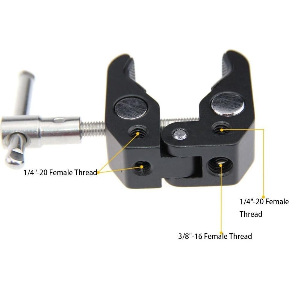 Abrazadera Cangrejo CAMVATE 5/8"-27 para Micrófonos 2KG