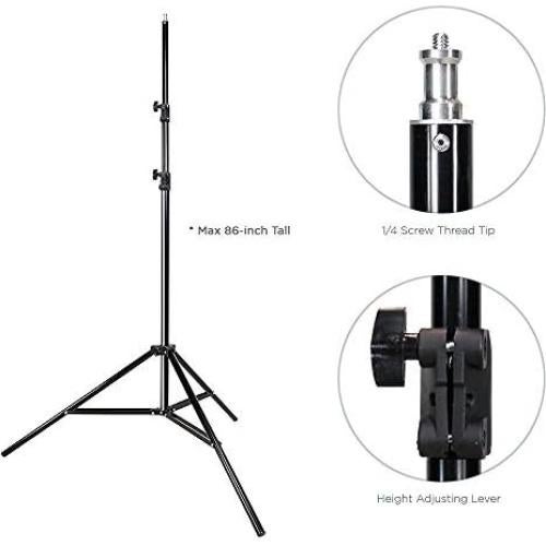 Soporte de Luz de Boom LimoStudio AGG809 86" Altura Ajustable