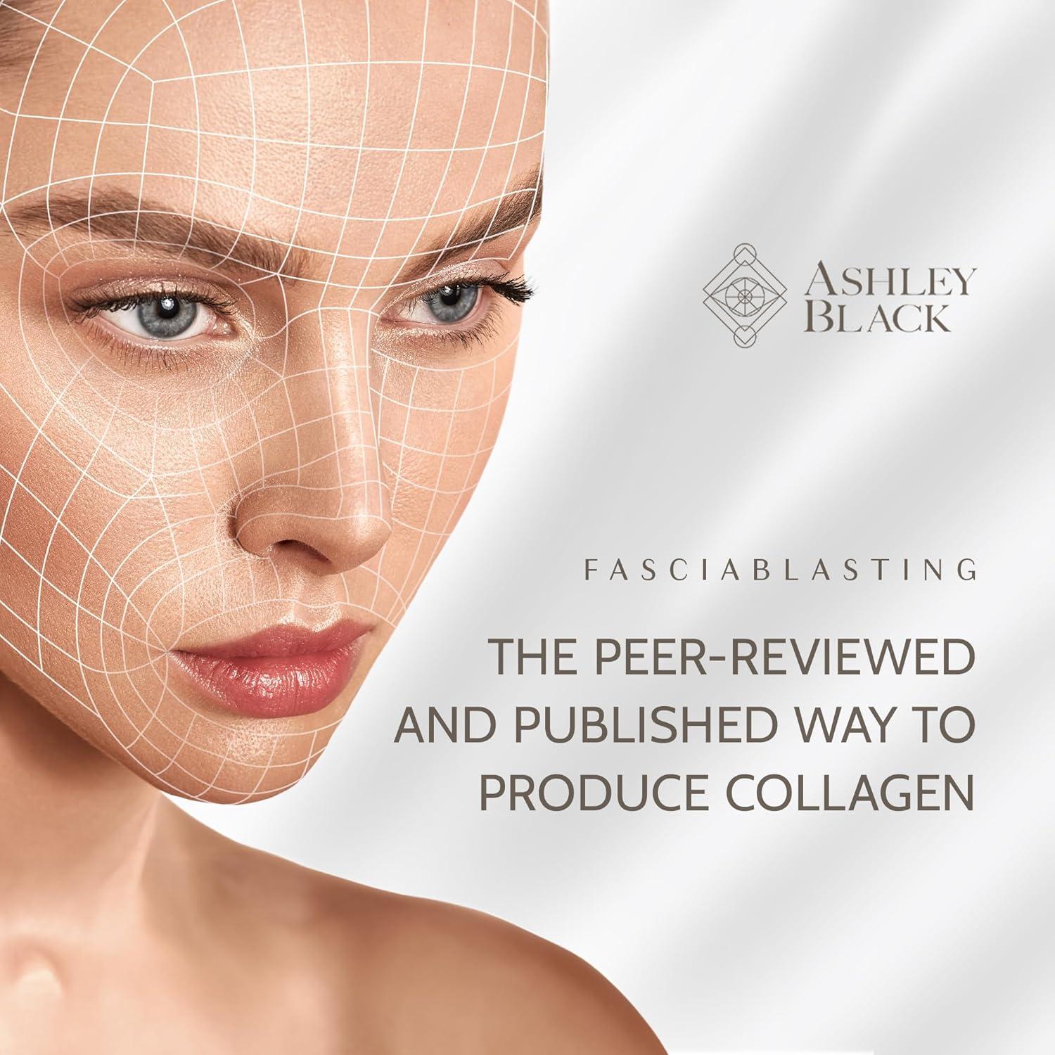 FaceBlaster Ashley Black - Herramienta para colágeno y contorno