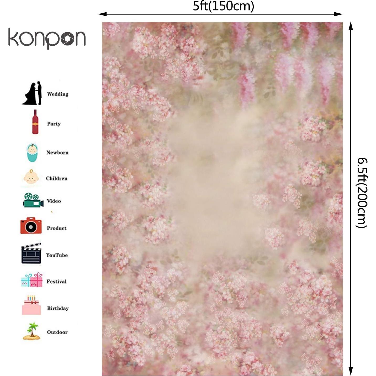 Fondo Fotográfico Colorido 150x200cm KonPon XT-6760