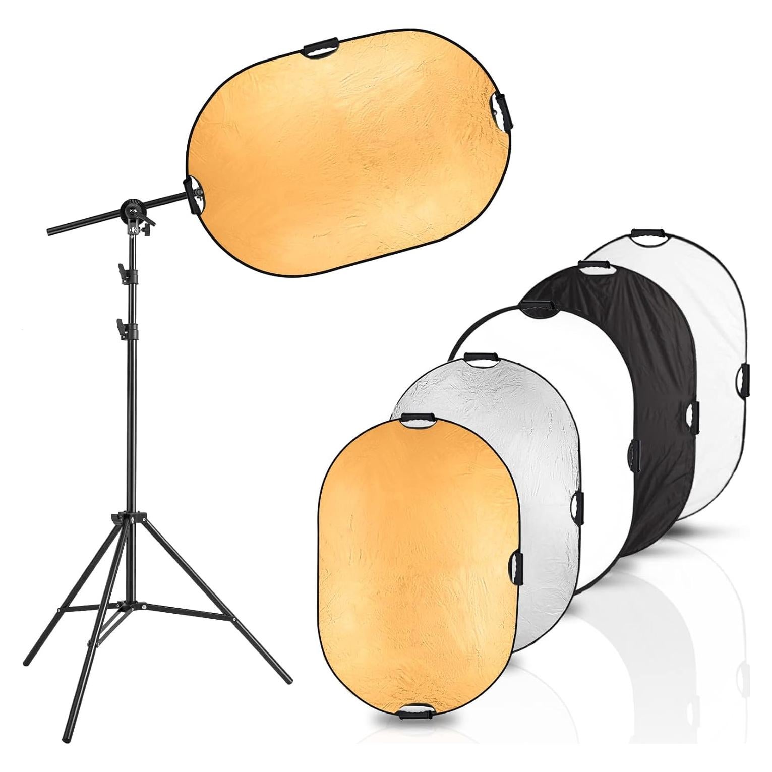 Kit de Soporte para Reflectores Selens 24x36" (60x90 cm) 5 en 1