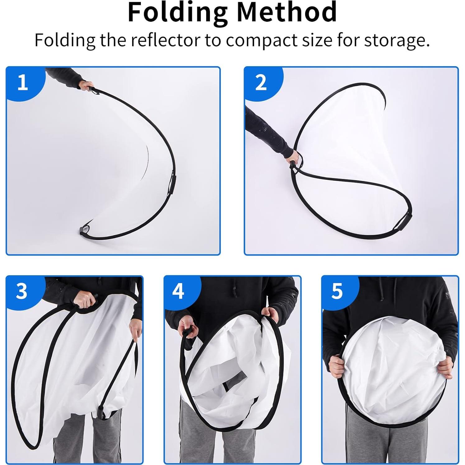 Kit de Soporte para Reflectores Selens 24x36" (60x90 cm) 5 en 1