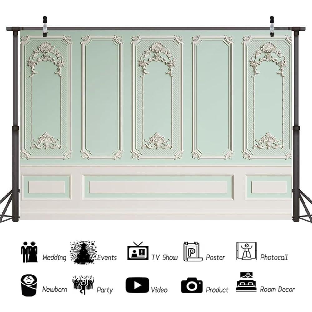 Fondo Fotográfico Vintage 300x180cm Vinilo Zling